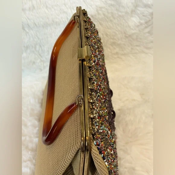 Vintage Soure of New York Beaded Handbag - Picture 7 of 16